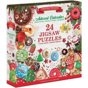 Eurographics: Puzzle Advent Calendar: Christmas Donuts - 24 Daily Unique Jigsaw